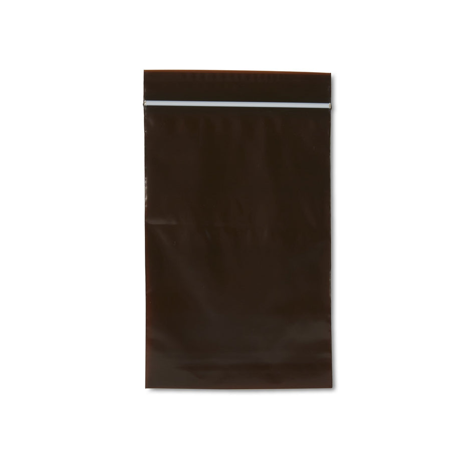 Minigrip Zippit Pharmacy Bag-Pharmacy Bag Zippit 4 X 6 Inch Amber Zip Closure