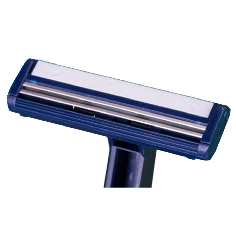 Val-U-Shave Razor-Personal Razor Val-U-Shave Single Edge Twin Blade NonSterile Disposable