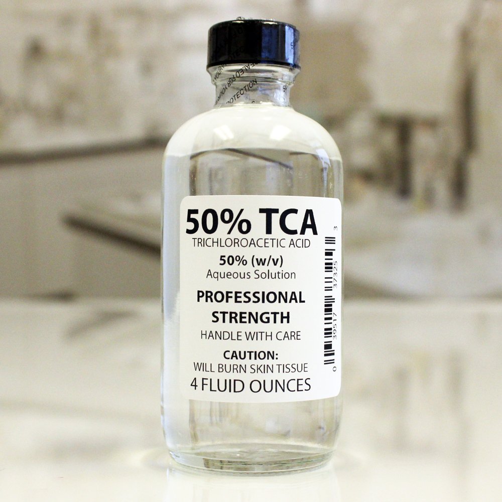 Medical Chemical Reagent-Histology Reagent Trichloroacetic Acid Organic Acid 50% 4 oz.