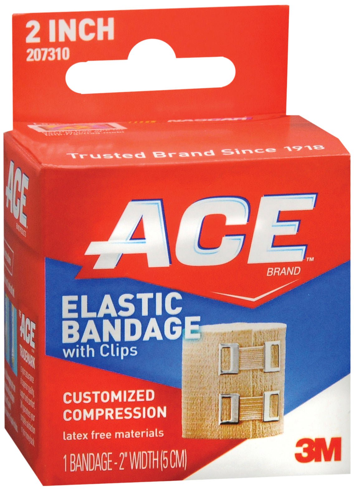 3M™ Ace™ Clip Detached Closure Elastic Bandage, 2 Inch Width - Wound Care>General Wound Care>Compression Bandages - 3M Com...