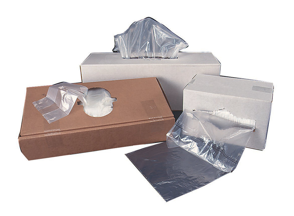 Colonial Trash Bag-Trash Bag Colonial Bag 33 gal. Clear LLDPE 0.60 mil 33 X 39 Inch X-Seal Bottom Flat Pack