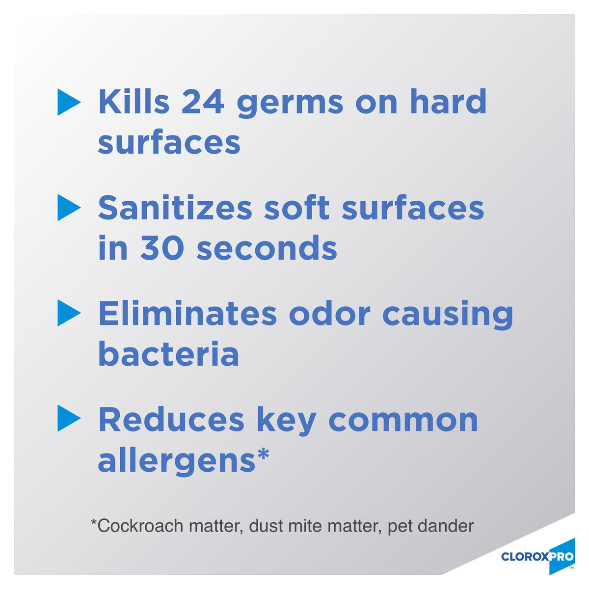 Clorox Pro Clorox 4 in One Surface Disinfectant and Sanitizer, Citrus Scent, 14 oz.-CloroxPro Clorox 4 in One Surface Disinfectant / Sanitizer Alcohol Based Aerosol Spray Liquid 14 oz. Can Citrus Scent NonSterile