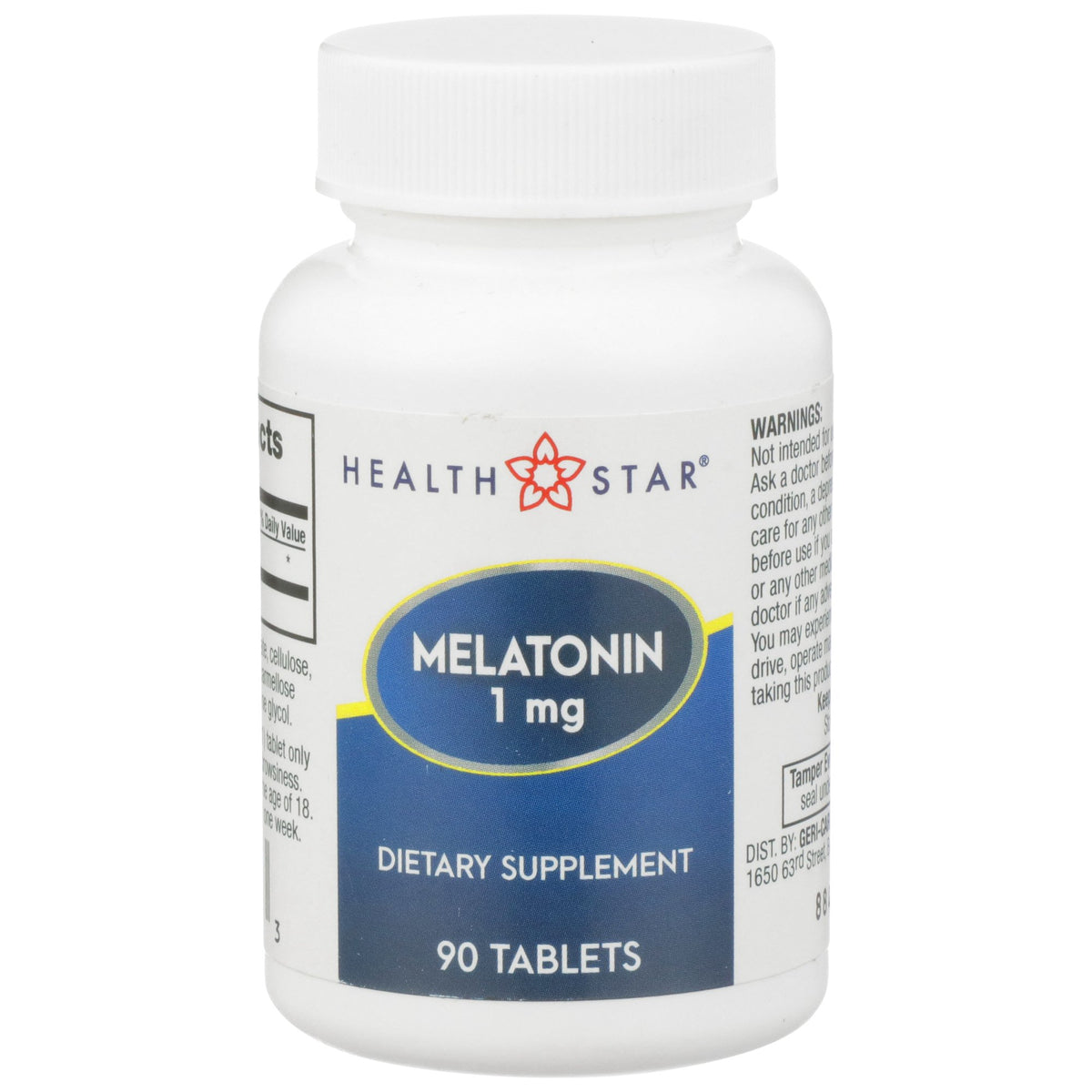 Health*Star® Melatonin Natural Sleep Aid - Pharmaceuticals>Over the Counter>Sleep Aids - Geri-Care