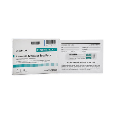 McKesson Sterilization Chemical Integrator Pack-McKesson Sterilization Chemical Integrator Pack Steam