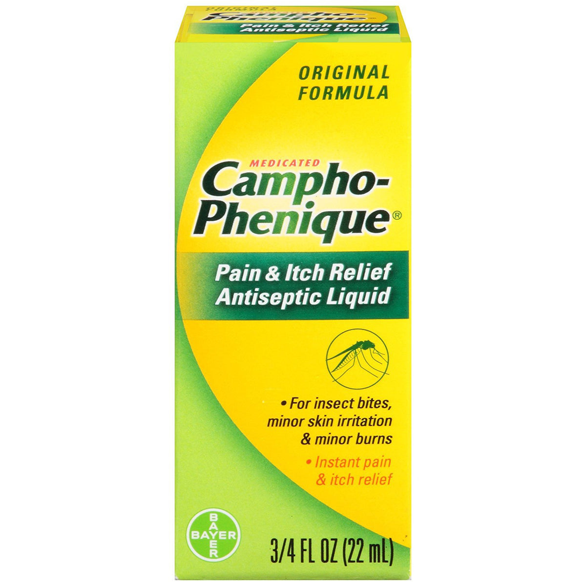 Campho-Phenique Antiseptic Liquid Maximum Strength-Cold Sore Pain Relief Campho-Phenique 10.8% - 4.7% Strength Camphor / Phenol Liquid 0.75 oz.