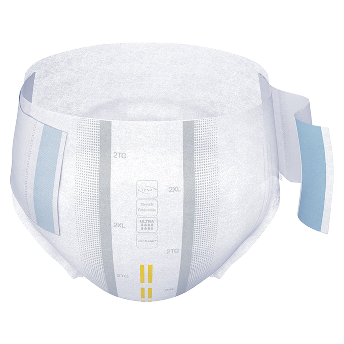 Tena� ProSkin Stretch� Ultra Incontinence Brief, 2X-Large-Unisex Adult Incontinence Brief TENA ProSkin Stretch� Ultra 2X-Large Disposable Heavy Absorbency