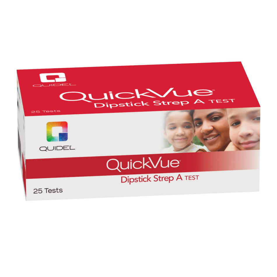 QuickVue® Strep A Test Infectious Disease Immunoassay Respiratory Test Kit - Clinical Laboratory>Test Kits - Quidel