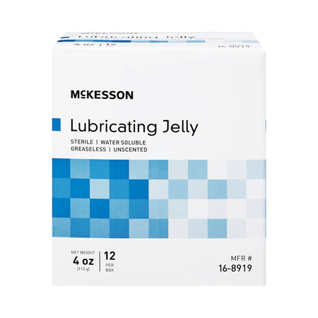 McKesson Lubricating Jelly, 4-ounce Tube-Lubricating Jelly McKesson 4 oz. Tube Sterile