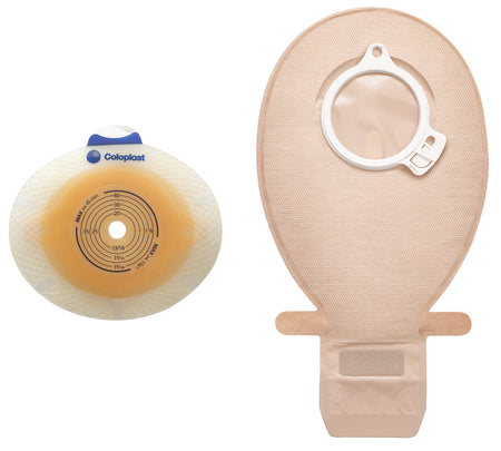 SenSura Skin Barrier With 1 1/8 Inch Stoma Opening-"Ostomy Barrier SenSura Precut, Standard Wear Double Layer Adhesive 50 mm Flange Red Code System 1-1/8 Inch Opening"