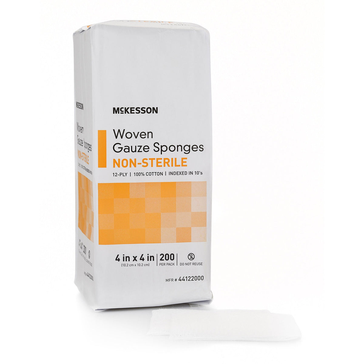 McKesson Gauze Sponge, 4 x 4 Inch, 12-Ply - Wound Care>General Wound Care>General Purpose Dressings>Gauze Dressings - McKe...