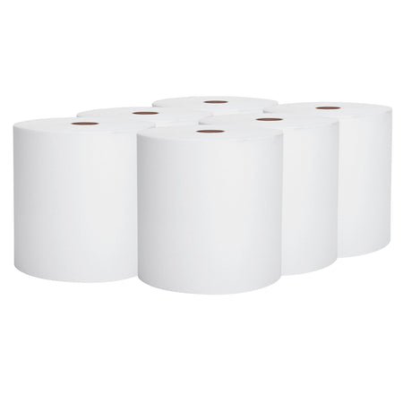 Scott Paper Towels, Hardwound, Continuous Roll, 8" x 950'-Paper Towel Scott Hardwound Roll 8 Inch X 950 Foot