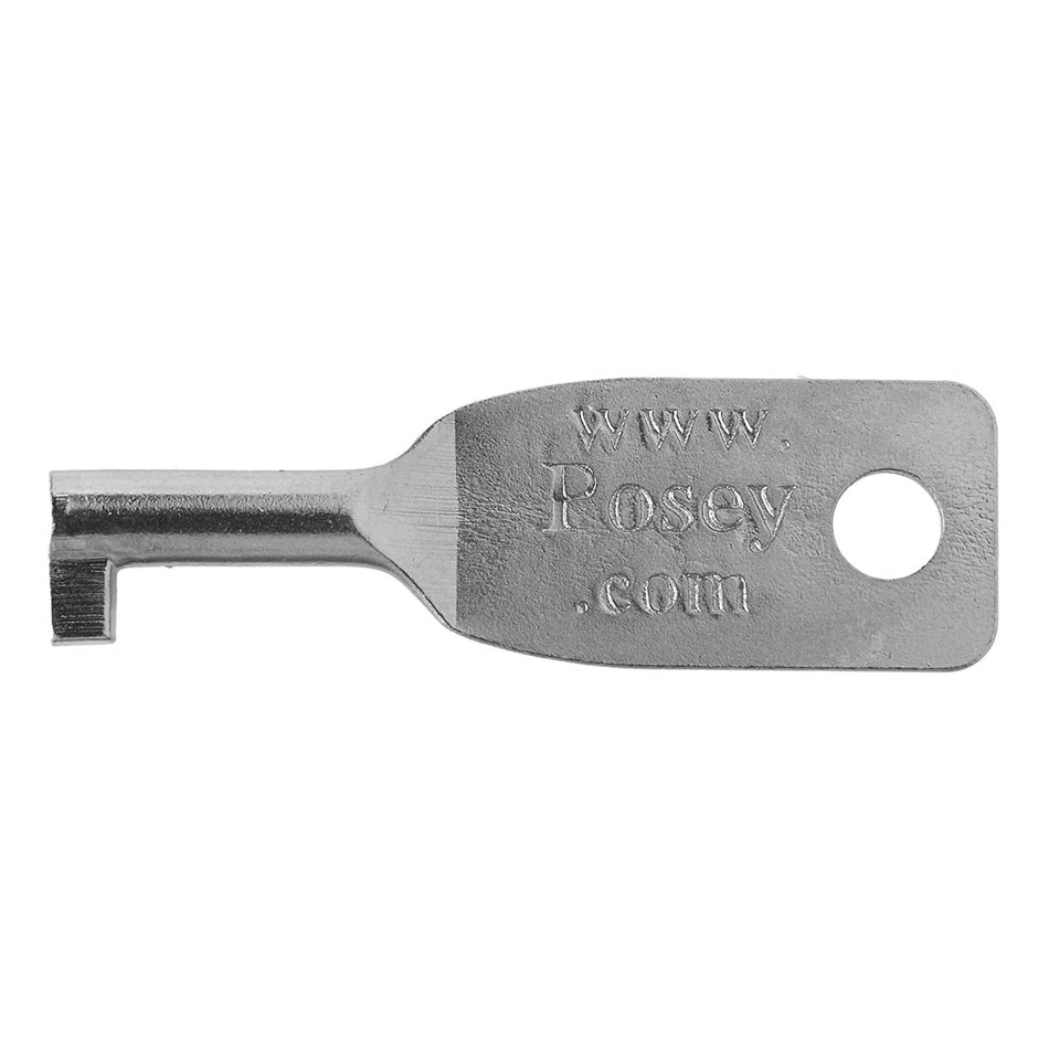 Posey Replacement Key-Replacement Key Posey Twice-As-Tough Silver Key and Tab