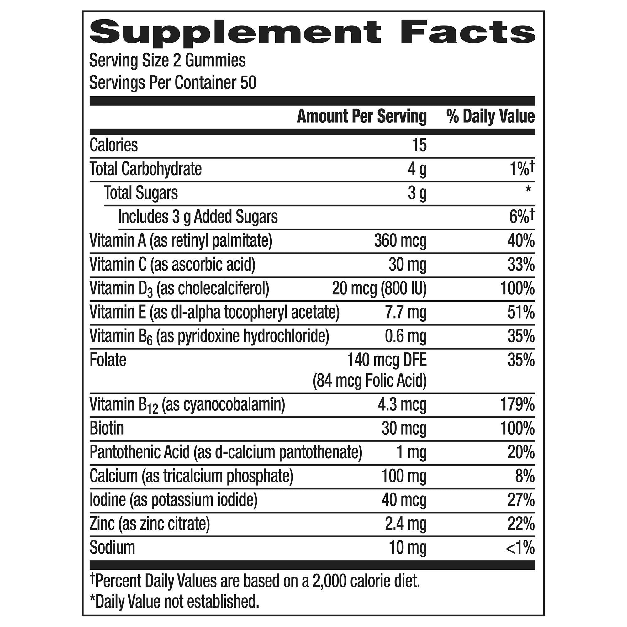 Centrum Women MultiGummies Assorted Natural Fruit Flavors-Multivitamin Supplement Centrum Women Gummy 100 per Bottle Fruit Flavor