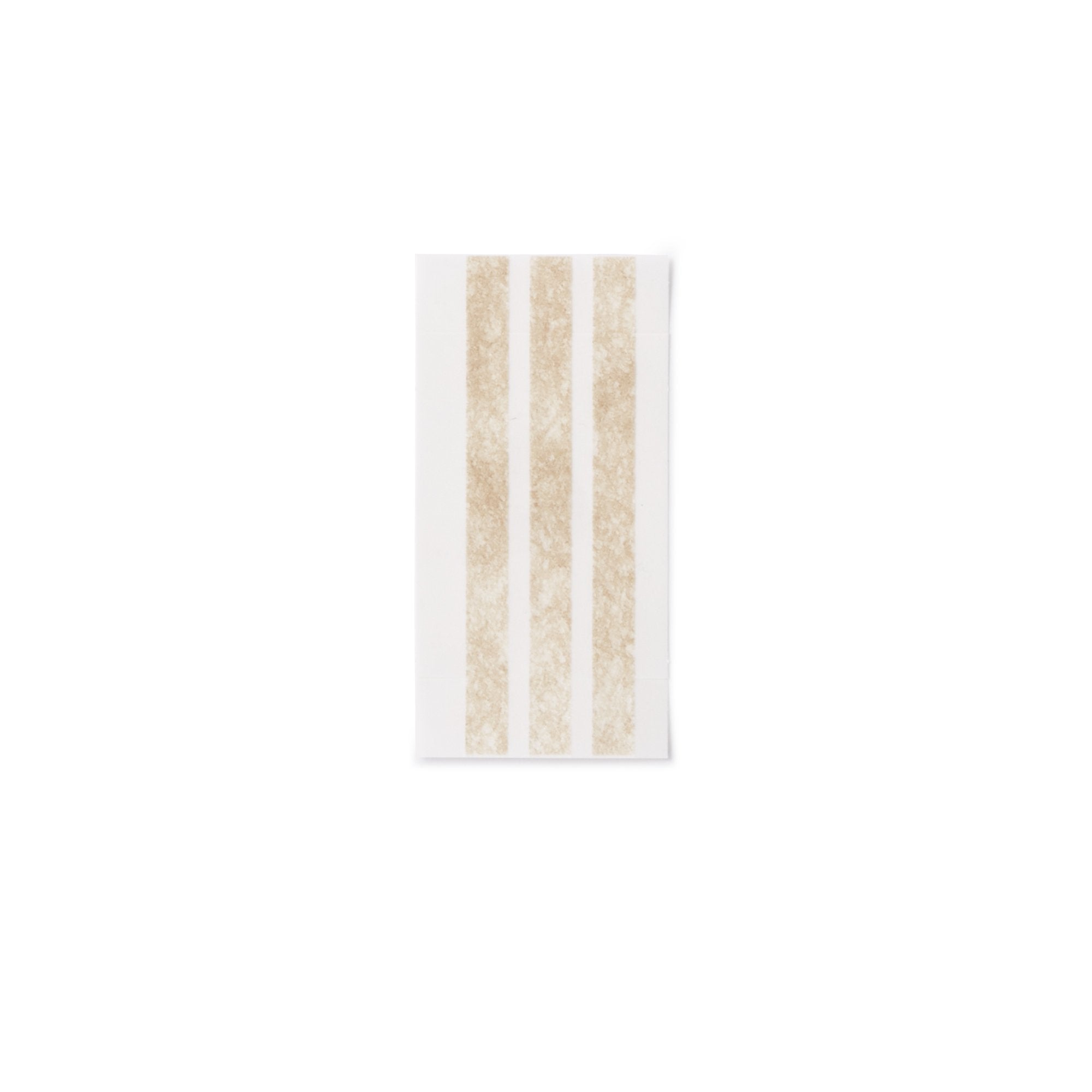 McKesson Non-Reinforced Skin Closure Strip, 1/4 x 3 Inch-Skin Closure Strip McKesson 1/4 X 3 Inch Nonwoven Material Flexible Strip Tan