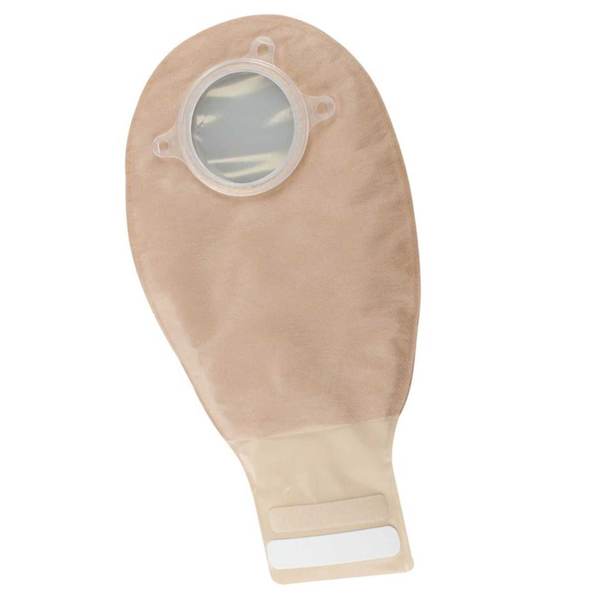 Natura Drainable Transparent Ostomy Pouch, 12-Inch Length, 2 Inch Flange-Ostomy Pouch Natura Two-Piece System 12 Inch Length Drainable