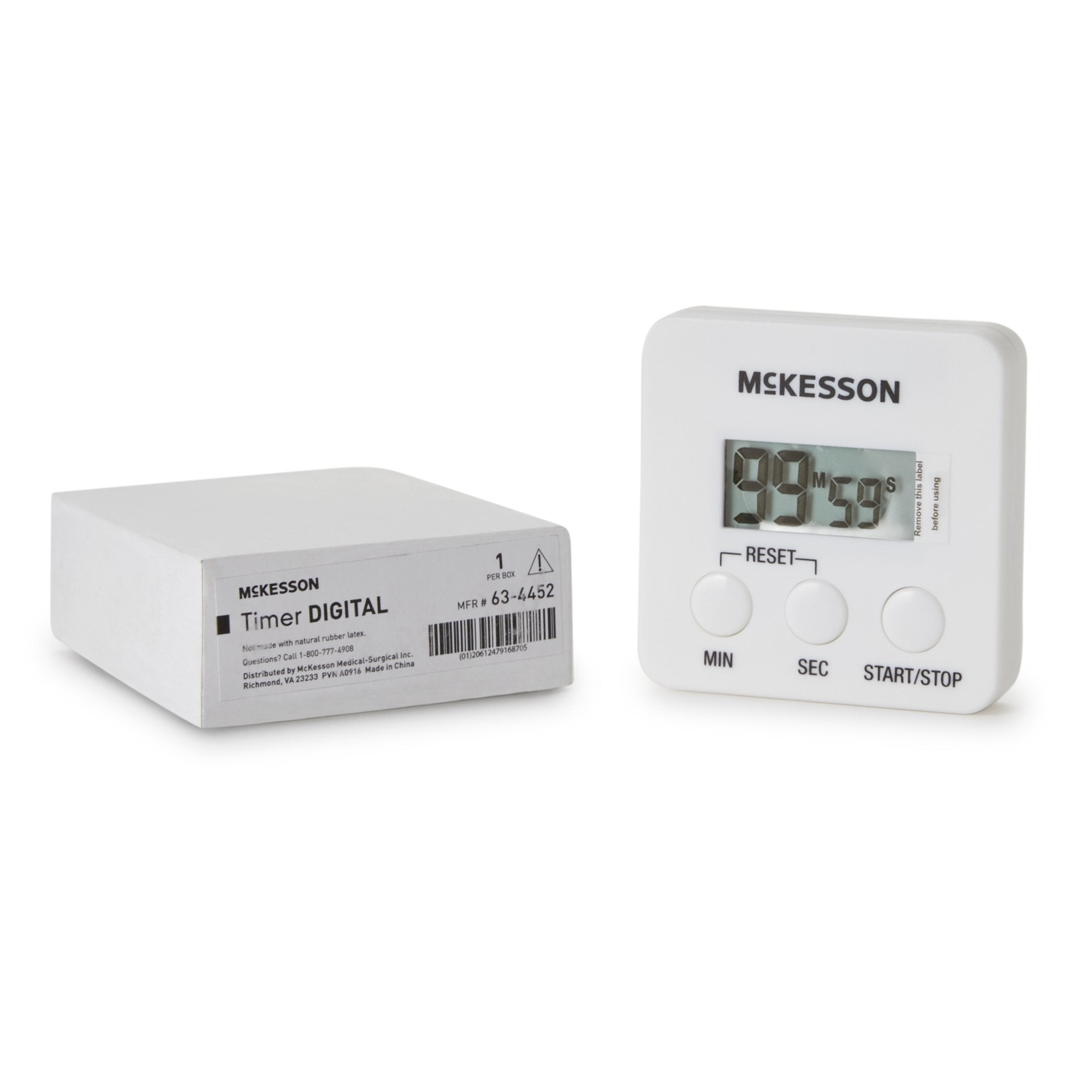 McKesson Digital Timer-Electronic Alarm Timer Count Down McKesson 100 Minutes Digital Display