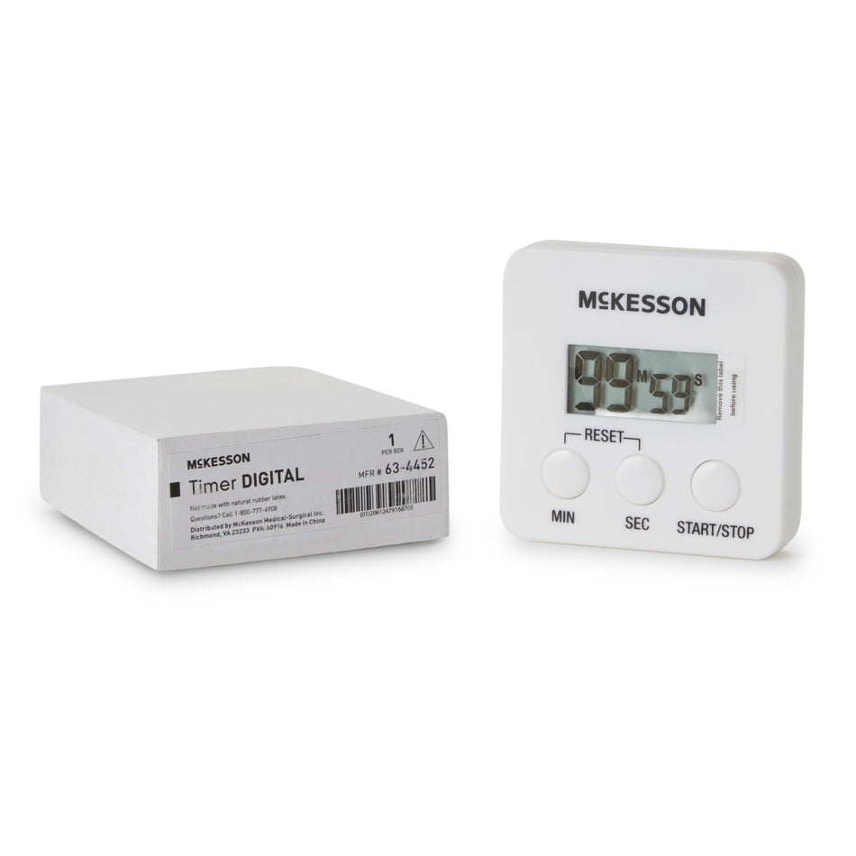 McKesson Digital Timer-Electronic Alarm Timer Count Down McKesson 100 Minutes Digital Display