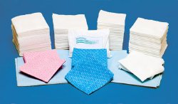 TECHstyles Double-Recreped Cellulose Towels, 18 x 38 Inch-Bath Towel 18 X 38 Inch Rayon Disposable