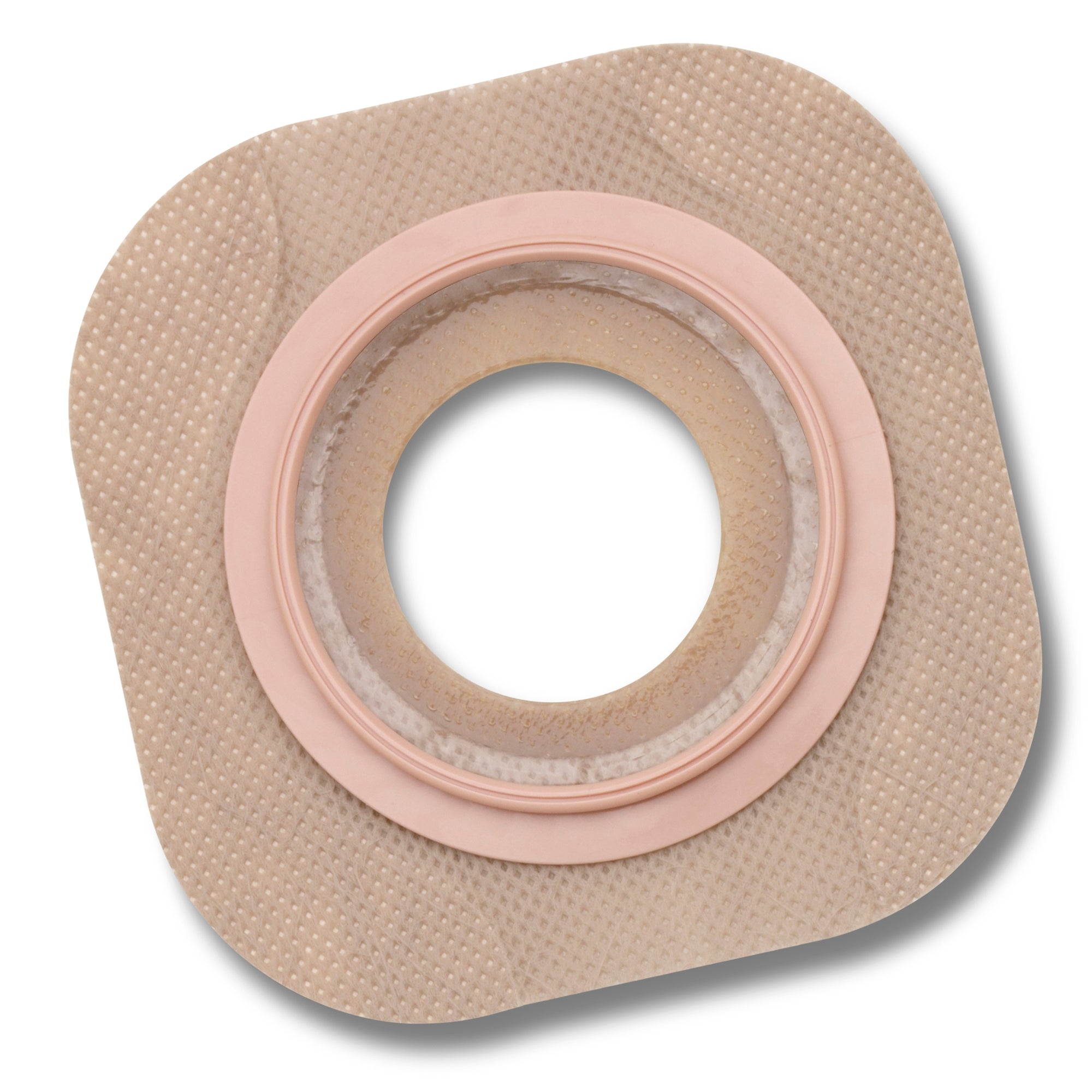 New Image FlexWear Colostomy Barrier With 1 1/8 Inch Stoma Opening-"Ostomy Barrier New Image FlexWear Precut, Standard Wear Adhesive Tape 44 mm Flange Green Code System Hydrocolloid 1-1/8 Inch Opening"