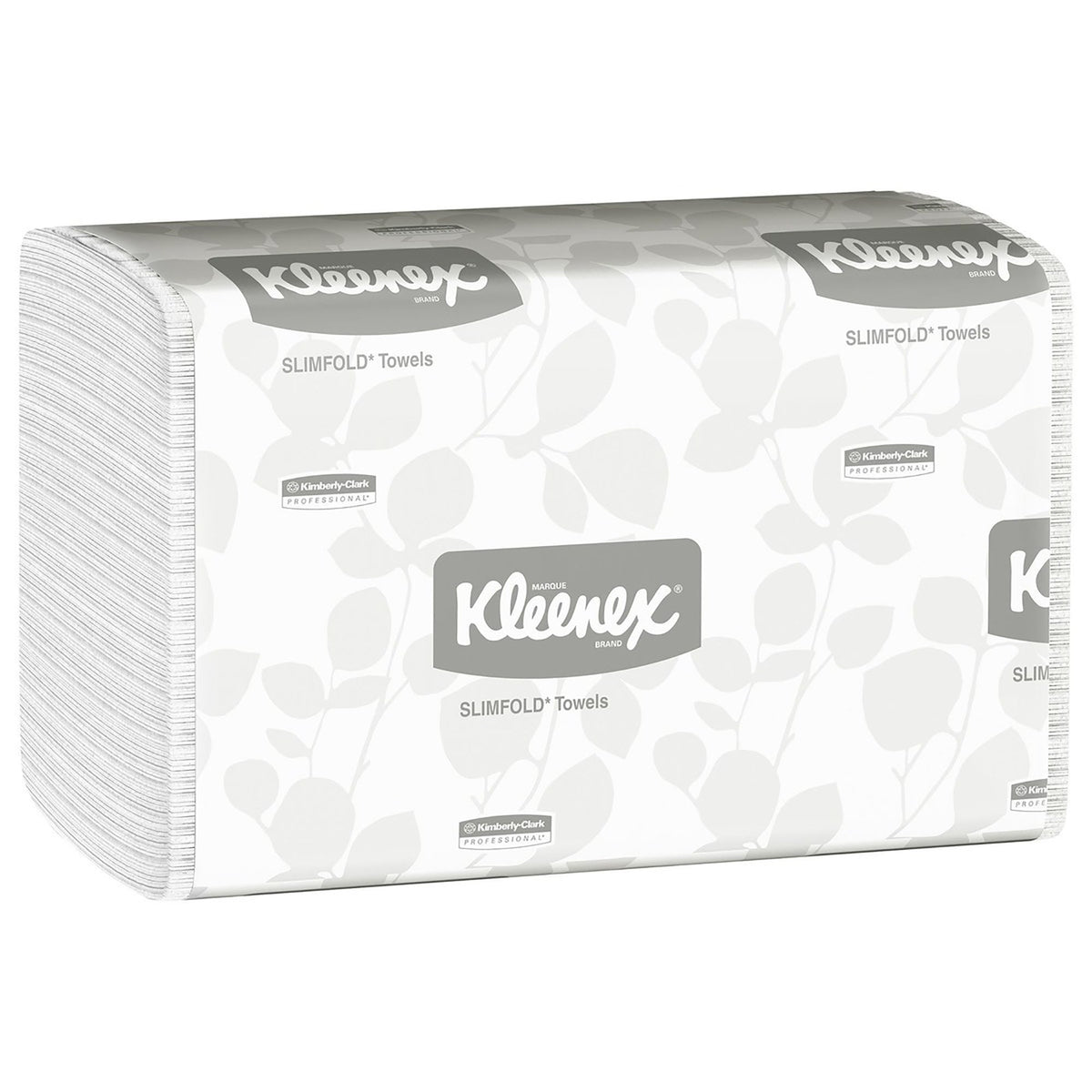 Kleenex Slimfold Towels, Absorbency Pockets, White, Single Ply-Paper Towel Kleenex Slimfold Multi-Fold 7-1/2 X 11-1/2 Inch