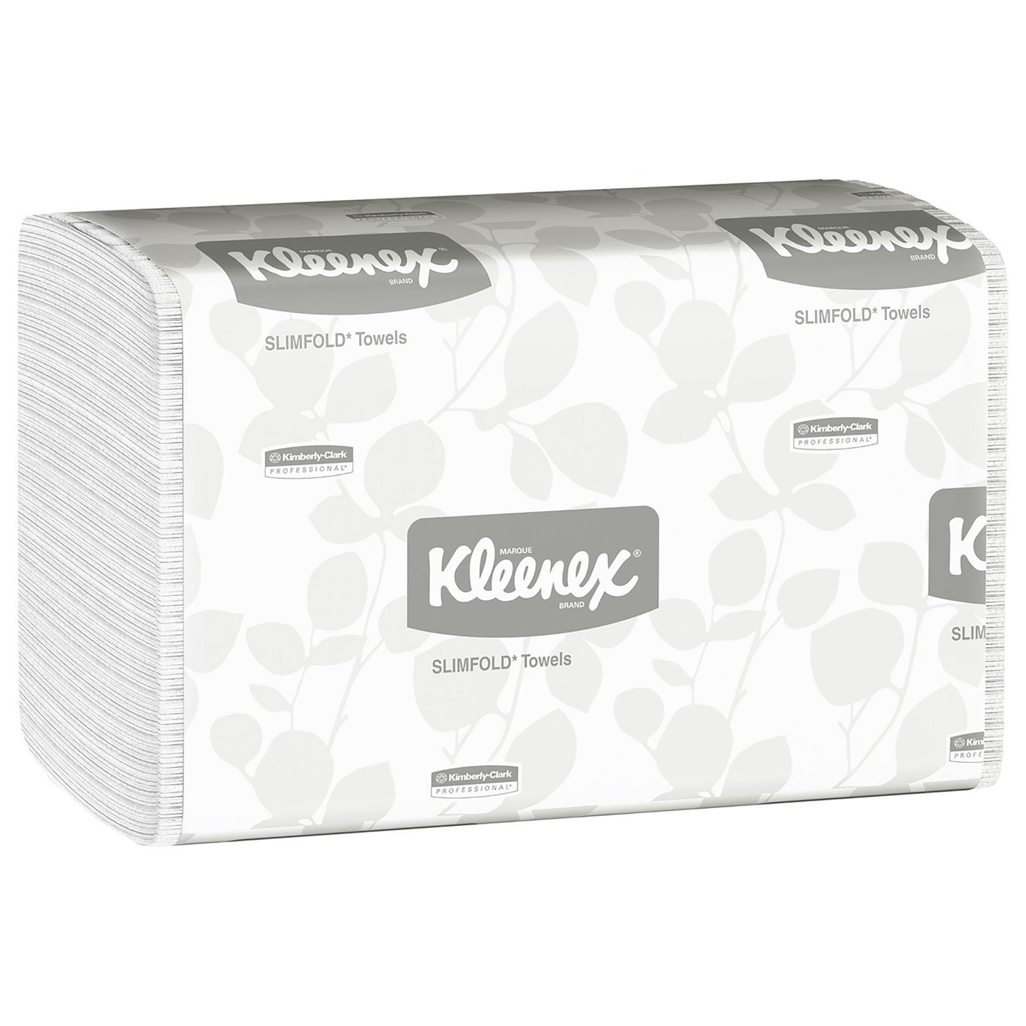 Kleenex Slimfold Towels, Absorbency Pockets, White, Single Ply-Paper Towel Kleenex Slimfold Multi-Fold 7-1/2 X 11-1/2 Inch