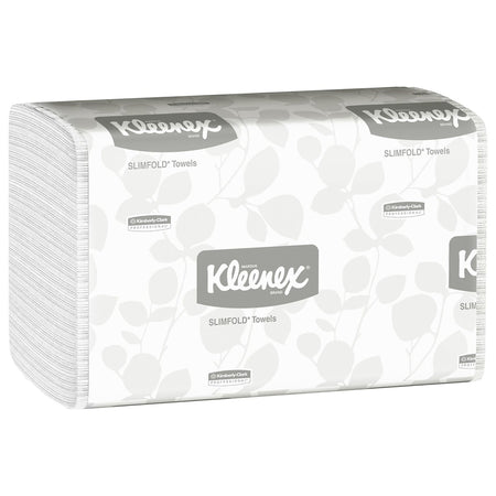 Kleenex Slimfold Towels, Absorbency Pockets, White, Single Ply-Paper Towel Kleenex Slimfold Multi-Fold 7-1/2 X 11-1/2 Inch