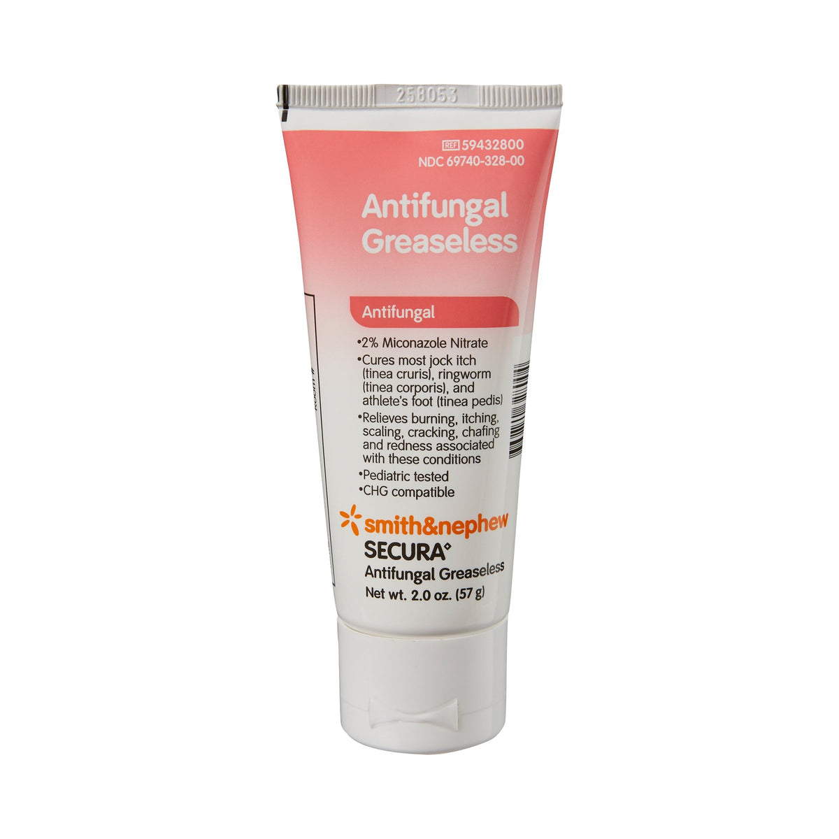 Secura Miconazole Nitrate Antifungal, 2-ounce Tube-Antifungal Secura 2% Strength Cream 2 oz. Tube