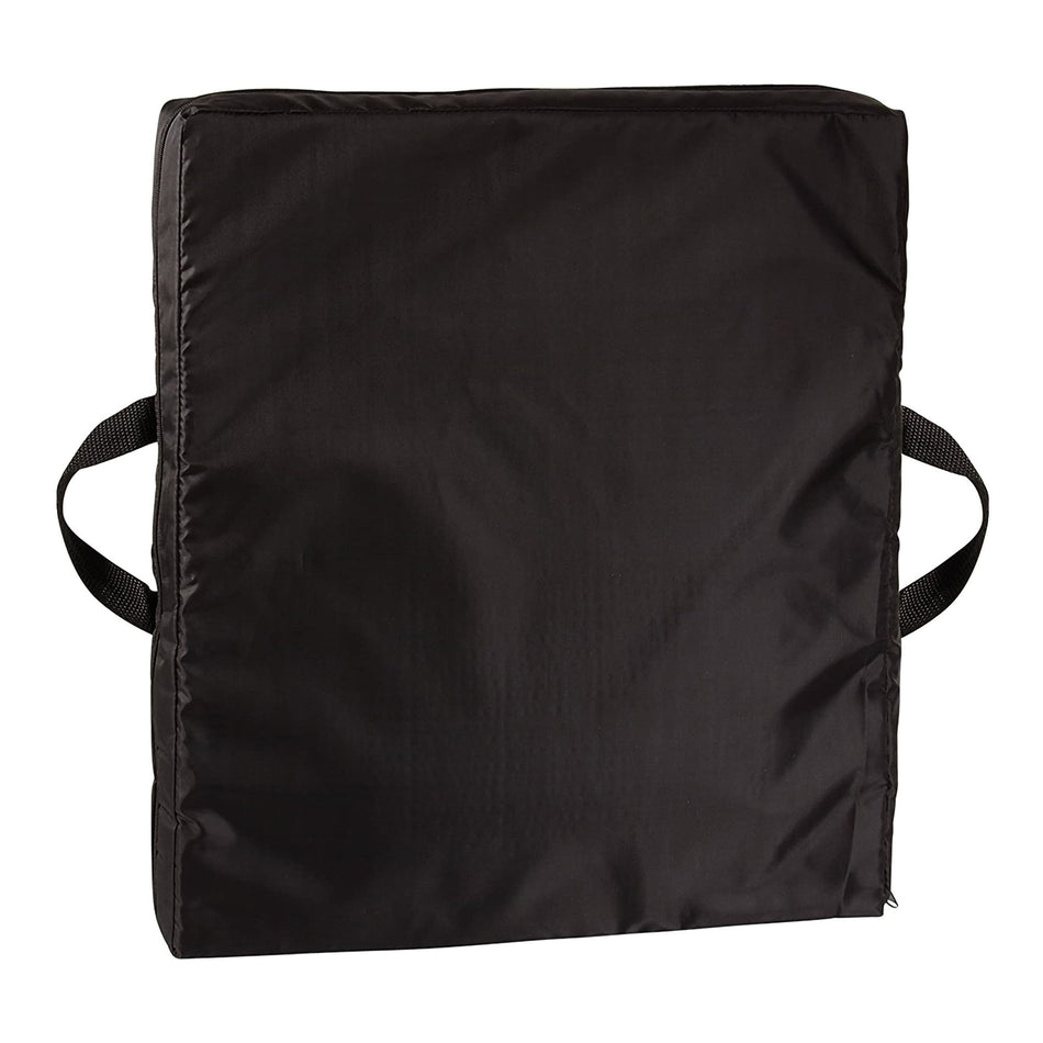 Mabis Wheelchair Seat Cushion, Black, 16 D x 18 W x 2 H in.-Seat Cushion DMI 18 W X 16 L X 2 D Inch Foam / Gel