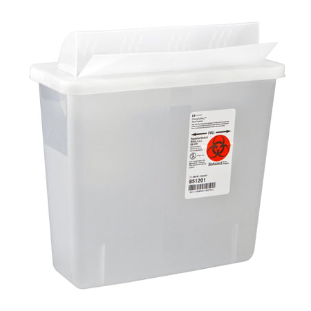 In-Room™ Multi-purpose Sharps Container, 1-1/4 Gallon, 10.75 x 11 x 4.75 Inch - Needles and Syringes>Sharps Collectors>Sha...