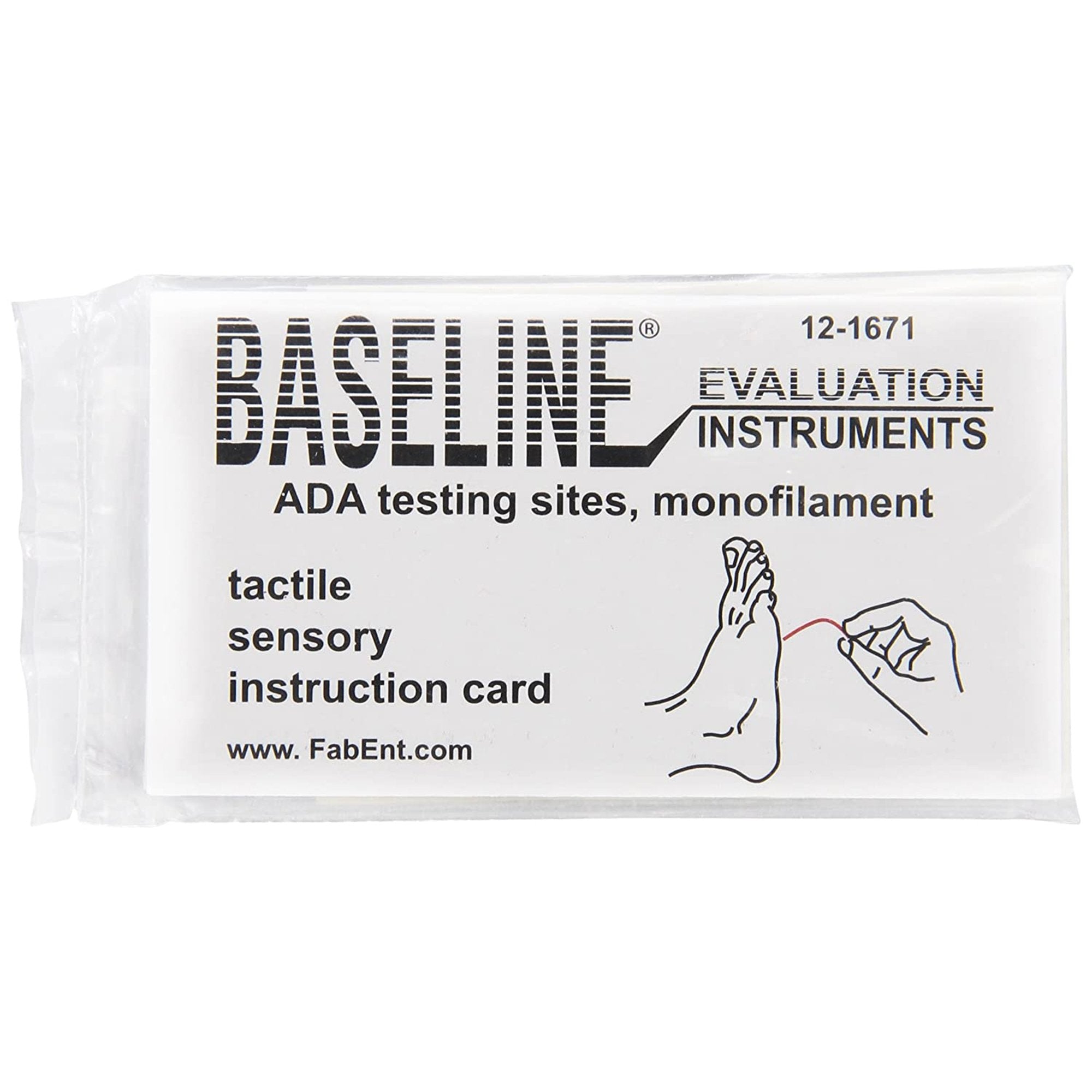 Baseline Tactile Monofilaments-"Baseline ADA Monofilament Sensory Test Level 5.07, 10 Gram Force"