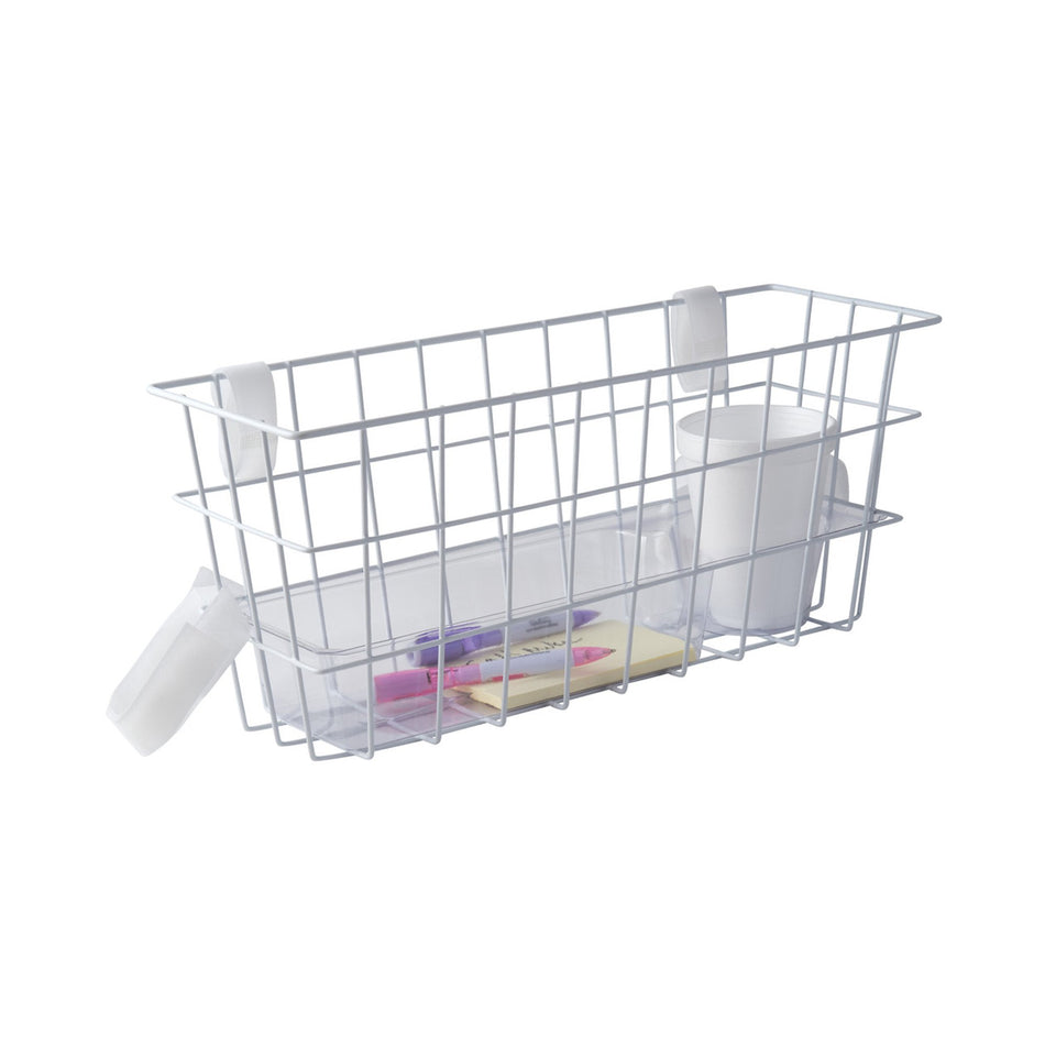 Mabis� Walker Basket, For Use With Walkers, 16 in. L x 5.5 in. W x 7 in. H, Plastic-Mabis� Walker Basket For Walker