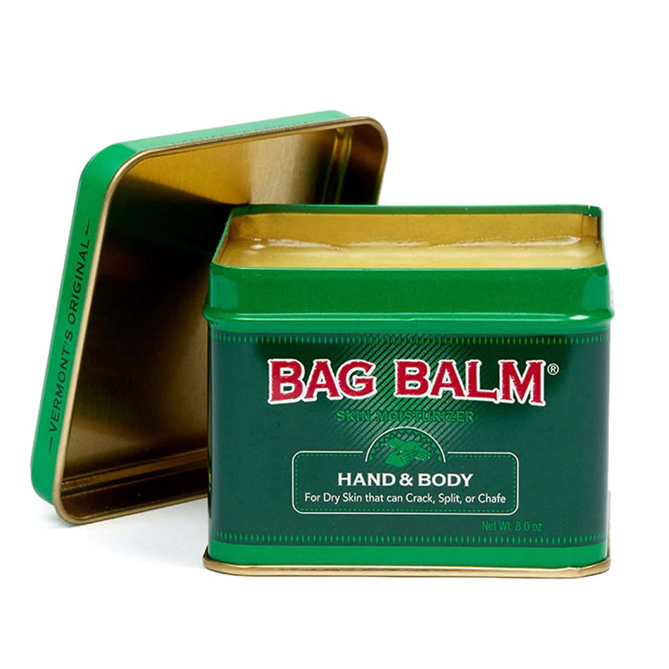 Bag Balm Original Skin Moisturizer, 8 oz.-Hand and Body Moisturizer Bag Balm 8 oz. Canister Scented Ointment