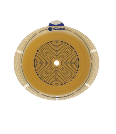 SenSura Flex Xpro Ostomy Barrier With 5/8-1 Inch Stoma Opening-"Ostomy Barrier SenSura Flex Xpro Trim to Fit, Extended Wear Double Layer Adhesive 50 mm Flange Red Code System 5/8 to 1-3/4 Inch Opening"