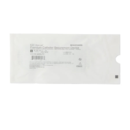 McKesson Grip-Lok Premium Catheter Securement Devices-"Catheter Stabilization Device McKesson Premium Large, 6.25 Inch, Sterile"