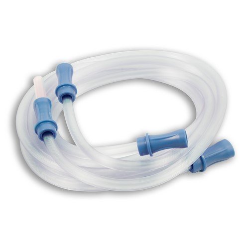 Dynarex Suction Tubing Kit, 0.188 Inch Inner Diameter, 1-1/2 Foot Length-Suction Tubing Kit Dynarex Resp-O2� Clear 3/16 Inch I.D. 1-1/2 Foot Length / 6 Foot Length Non-Conductive Plastic NonSterile