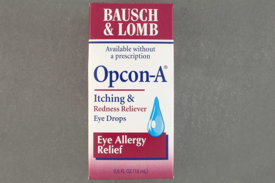 Opcon-A Allergy Eye Relief-Allergy Eye Relief Opcon-A 0.5 oz. Eye Drops