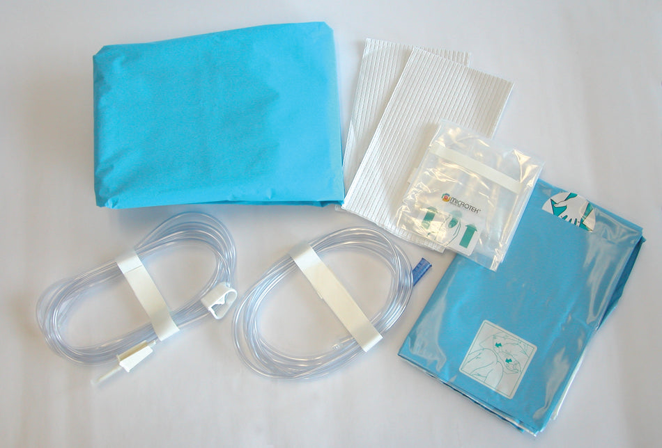 BR Surgical Hysteroscopy Draping Kit-Hysteroscopy Draping Kit
