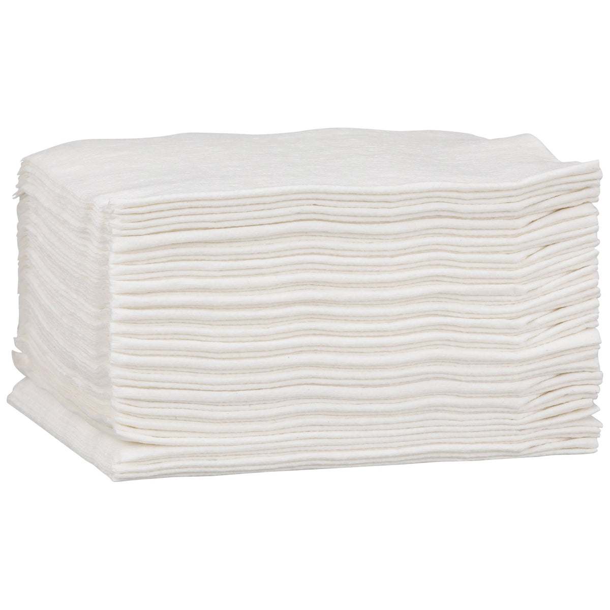 McKesson Disposable Washcloth, 13 x 13 Inch-Washcloth McKesson 13 X 13 Inch White Disposable