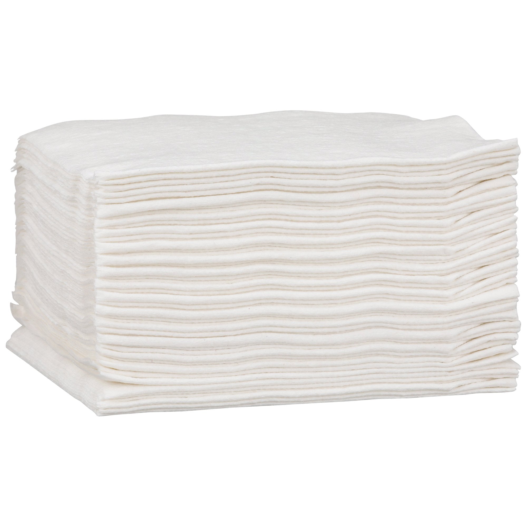 McKesson Disposable Washcloth, 13 x 13 Inch-Washcloth McKesson 13 X 13 Inch White Disposable
