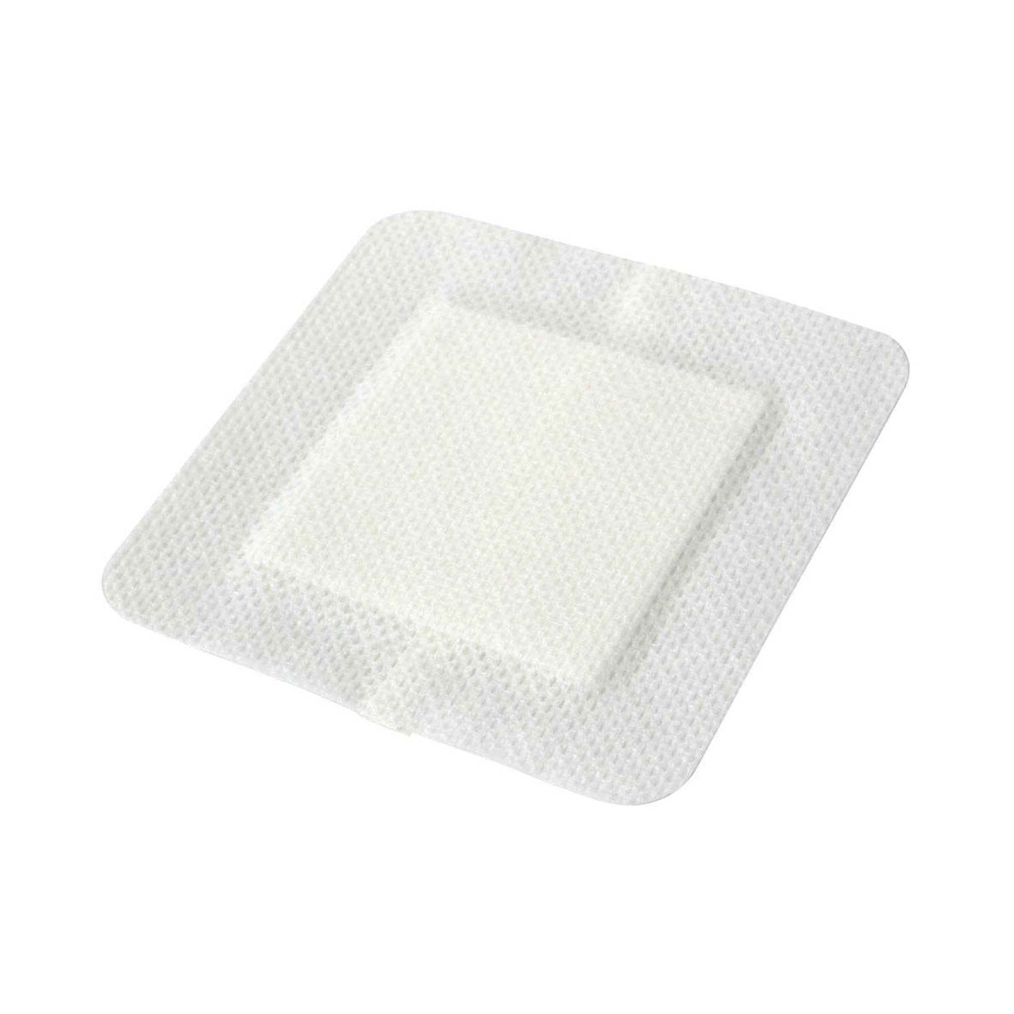Medline Island Dressing, 4 x 4 Inch-Island Dressing Medline 4 X 4 Inch Square Sterile Water Resistant Nonwoven Backing