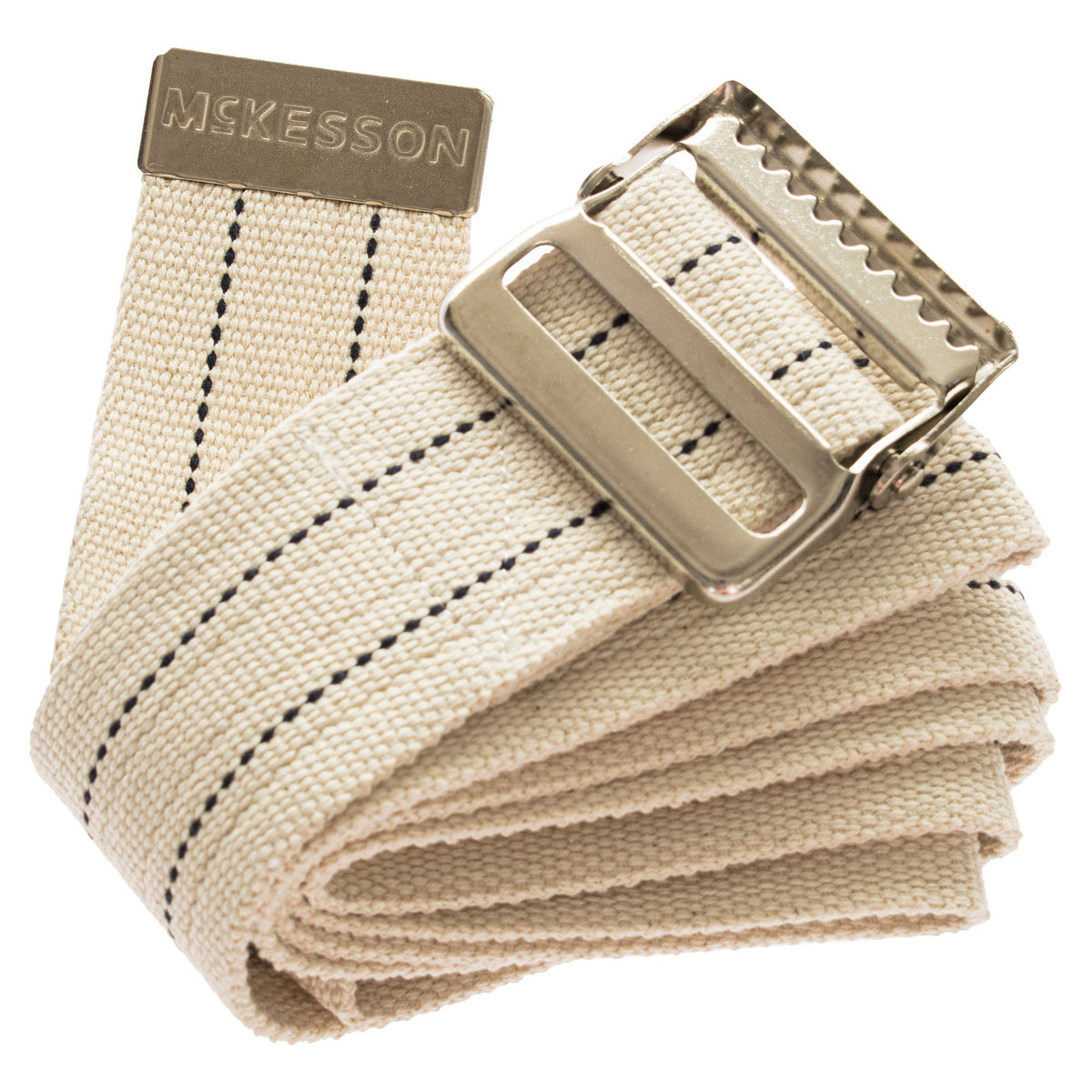 McKesson White Gait Belt, 60 Inch - Ambulatory Equipment>Transfer Equipment>Transfer Belts - McKesson Brand