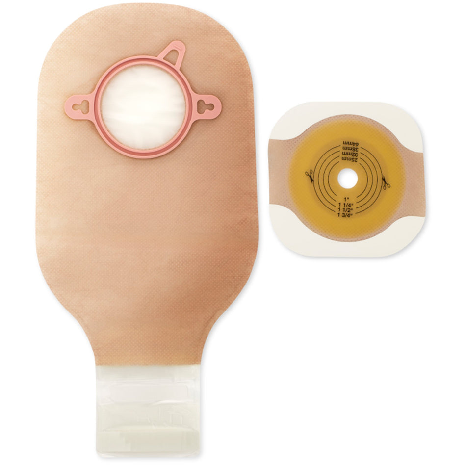 New Image™ 2-Piece Ultra Clear Ostomy Pouch, up to 57 mm, Lock 'n Roll™ closure - Ostomy>Ostomy Pouches - Hollister