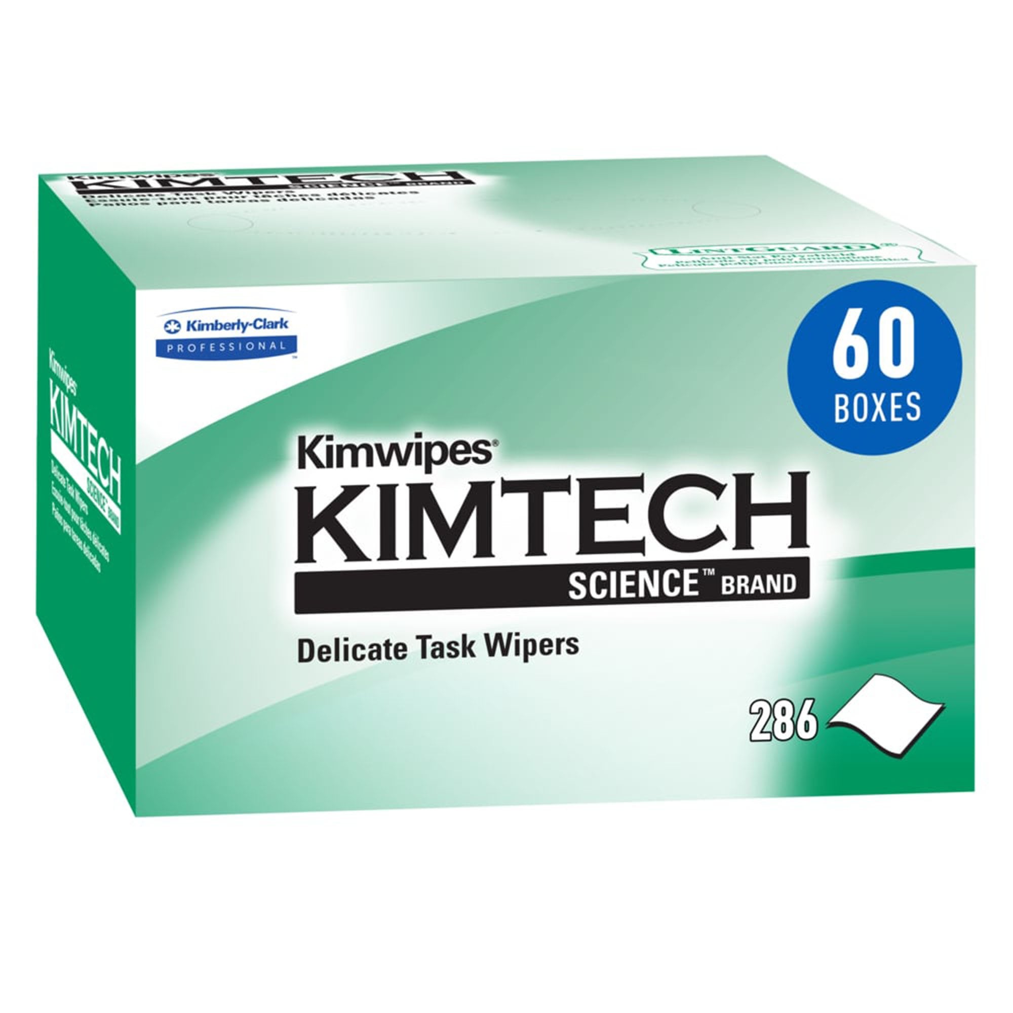 Kimtech Science™ Kimwipes™ Delicate Task Wipes, 1 Ply, 8.2 x 4.39 in - Housekeeping>Pads, Sponges and Task Wipes - Kimberl...
