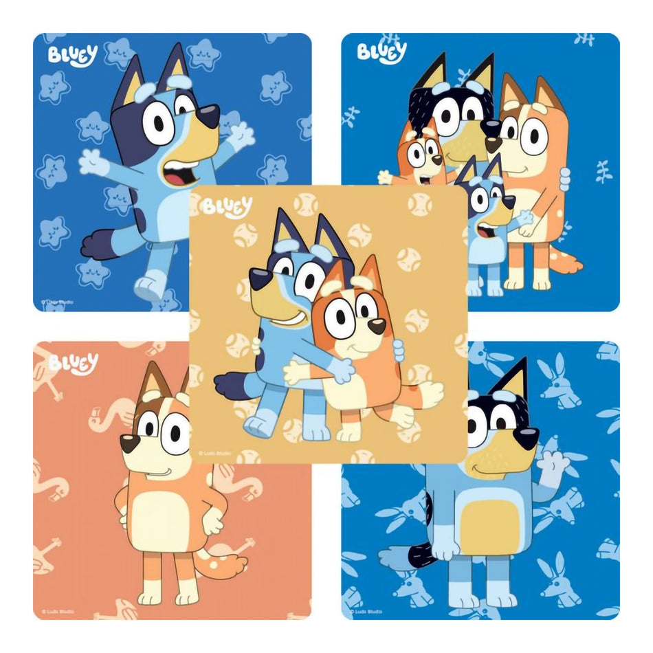 SmileMakers® Bluey Stickers - Nurse's Station and Office Supplies>Stickers and Coloring Books - SmileMakers