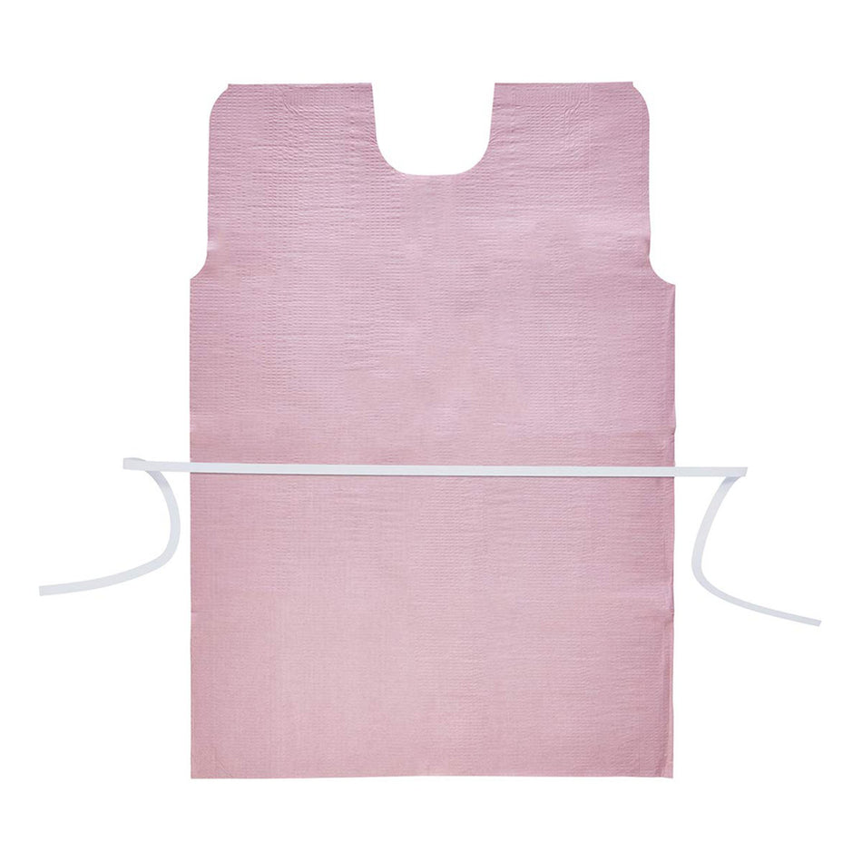 Graham Medical Patient Exam Gown, Most Size Fits Most, Mauve-Patient Exam Gown One Size Fits Most Mauve Disposable