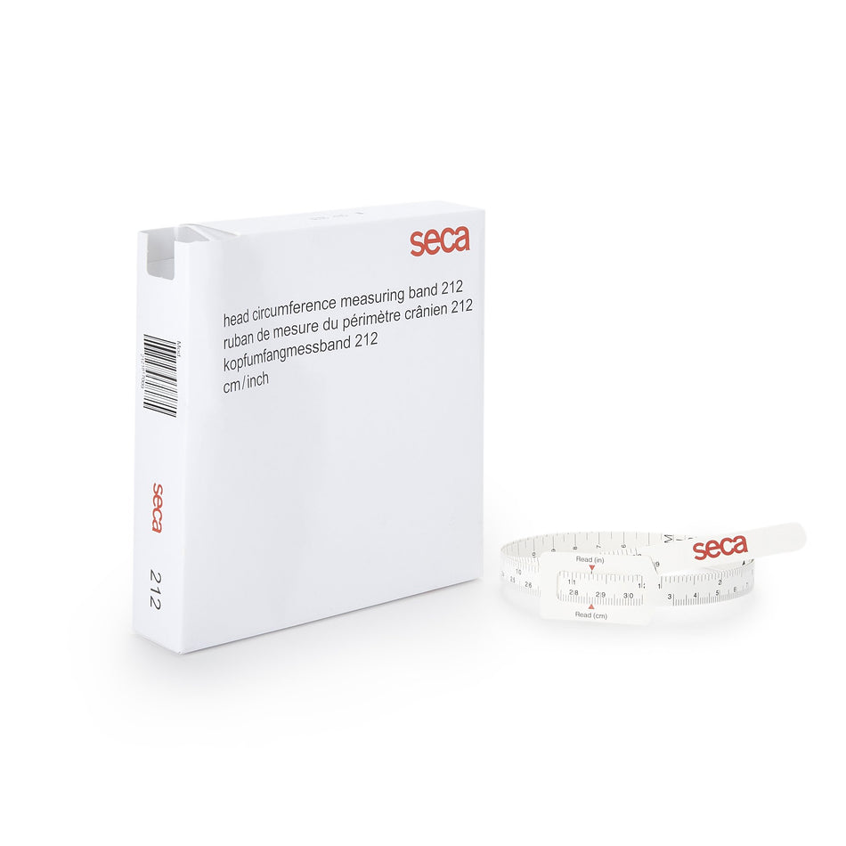 Seca� 212 Pediatric Measuring Tape-Head Circumference Measure Tape seca� 212 26.1 Inch Diameter Synthetic Disposable Inches / Centimeters