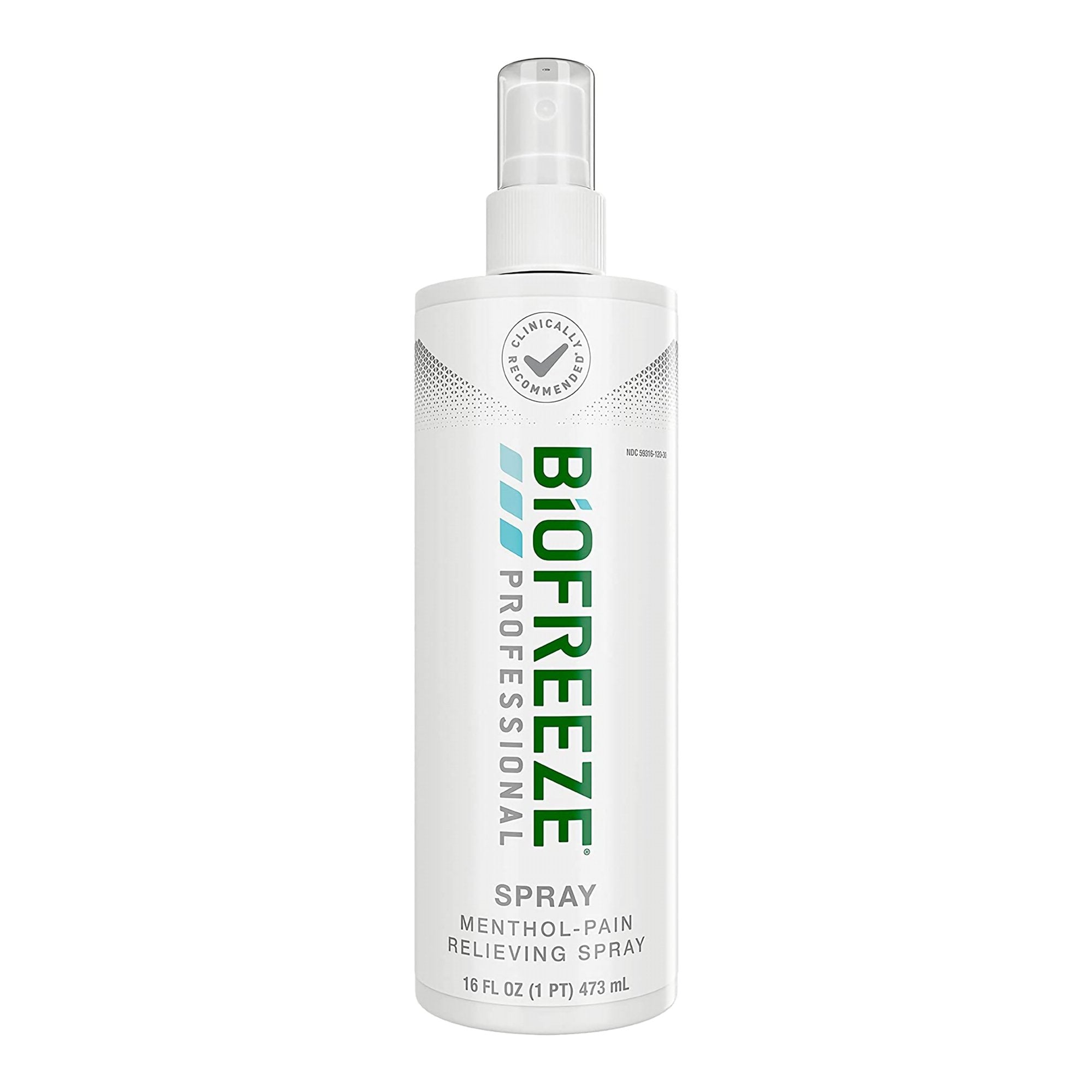 Biofreeze Professional Menthol Topical Pain Relief, 16-ounce Pump Bottle-Topical Pain Relief Biofreeze Professional 10.5% Strength Menthol Spray 16 oz.