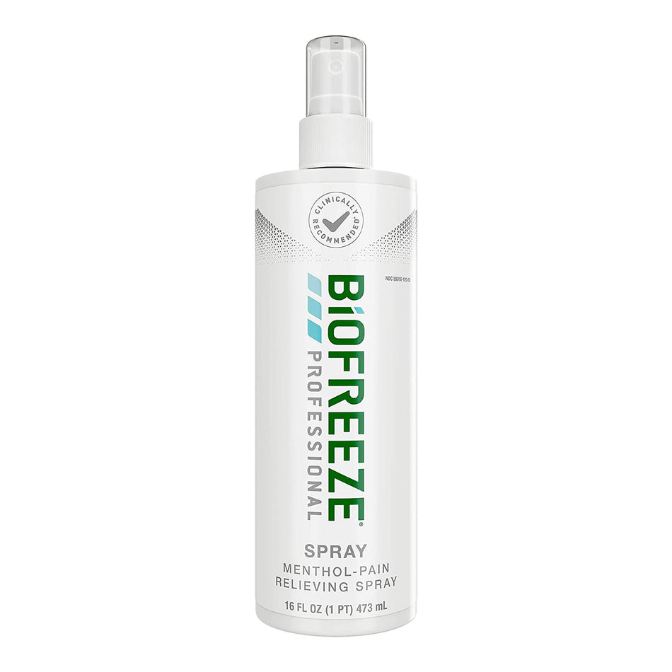 Biofreeze Professional Menthol Topical Pain Relief, 16-ounce Pump Bottle-Topical Pain Relief Biofreeze Professional 10.5% Strength Menthol Spray 16 oz.