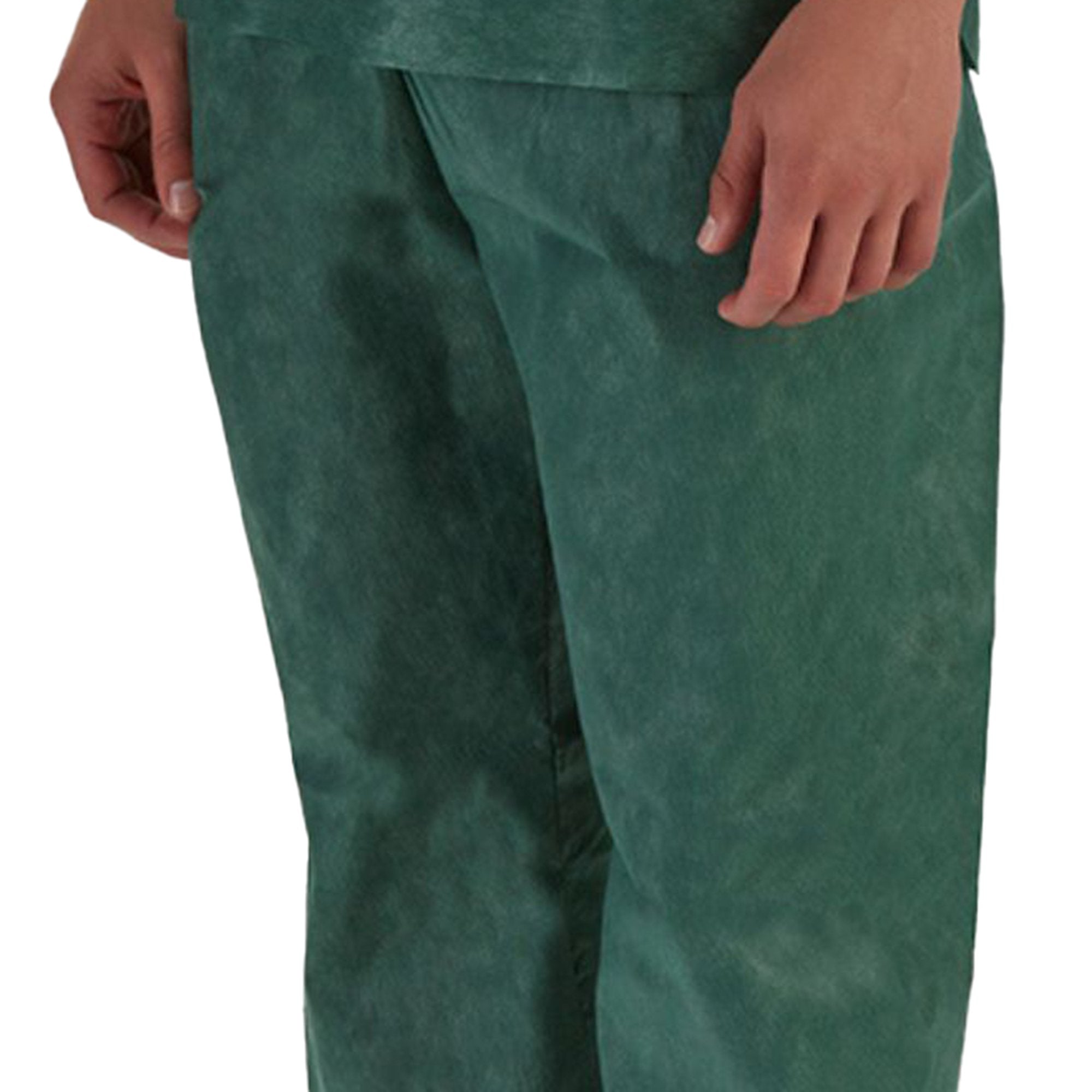 Graham Medical Patient Scrub Pants, Dark Green, X-Large-Scrub Pants X-Large Green Unisex