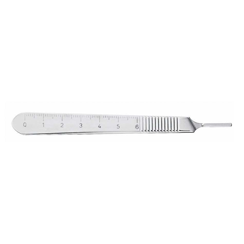 McKesson Argent Scalpel Handle Number 4-Scalpel Handle McKesson Argent German Stainless Steel Size 4